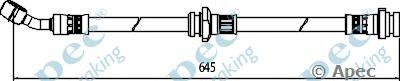 APEC BRAKING hos4048 -  Тормозной шланг
